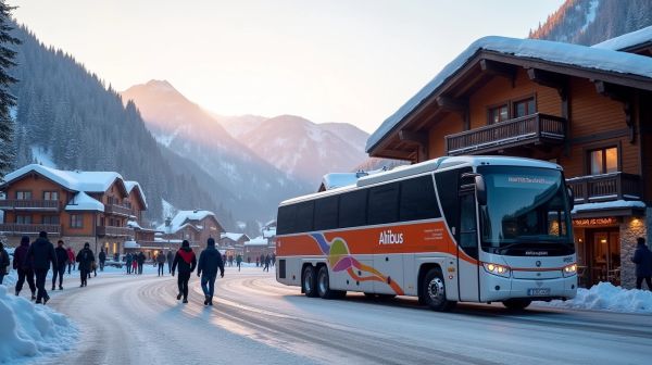 Réservez votre navette Altibus depuis Moûtiers vers les stations de ski